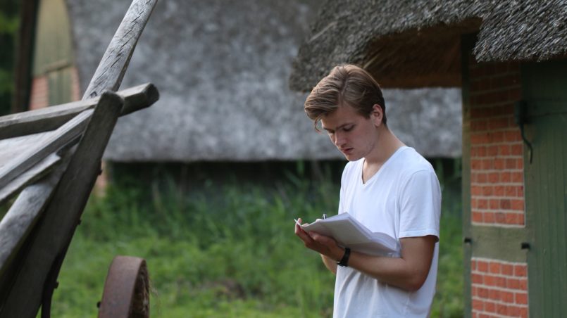 Helge im Freilichtmuseum
